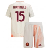 Dětský fotbalový dres AS Roma Mats Hummels #15 2024-25 Venkovní Krátký Rukáv (+ trenýrky)